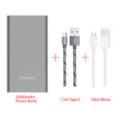 Ultra-thin Universal Power Bank Dual USB Output/Input
