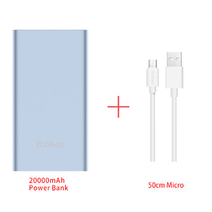 Ultra-thin Universal Power Bank Dual USB Output/Input