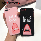"Nice To Eat You" Shark Case